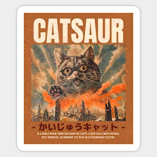 Catsaur Sticker